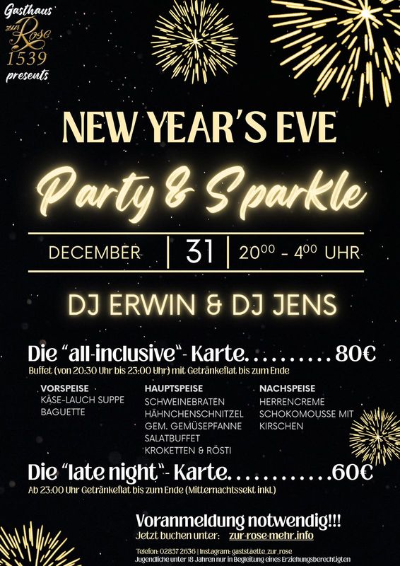 Silvester Party 31.12.2026