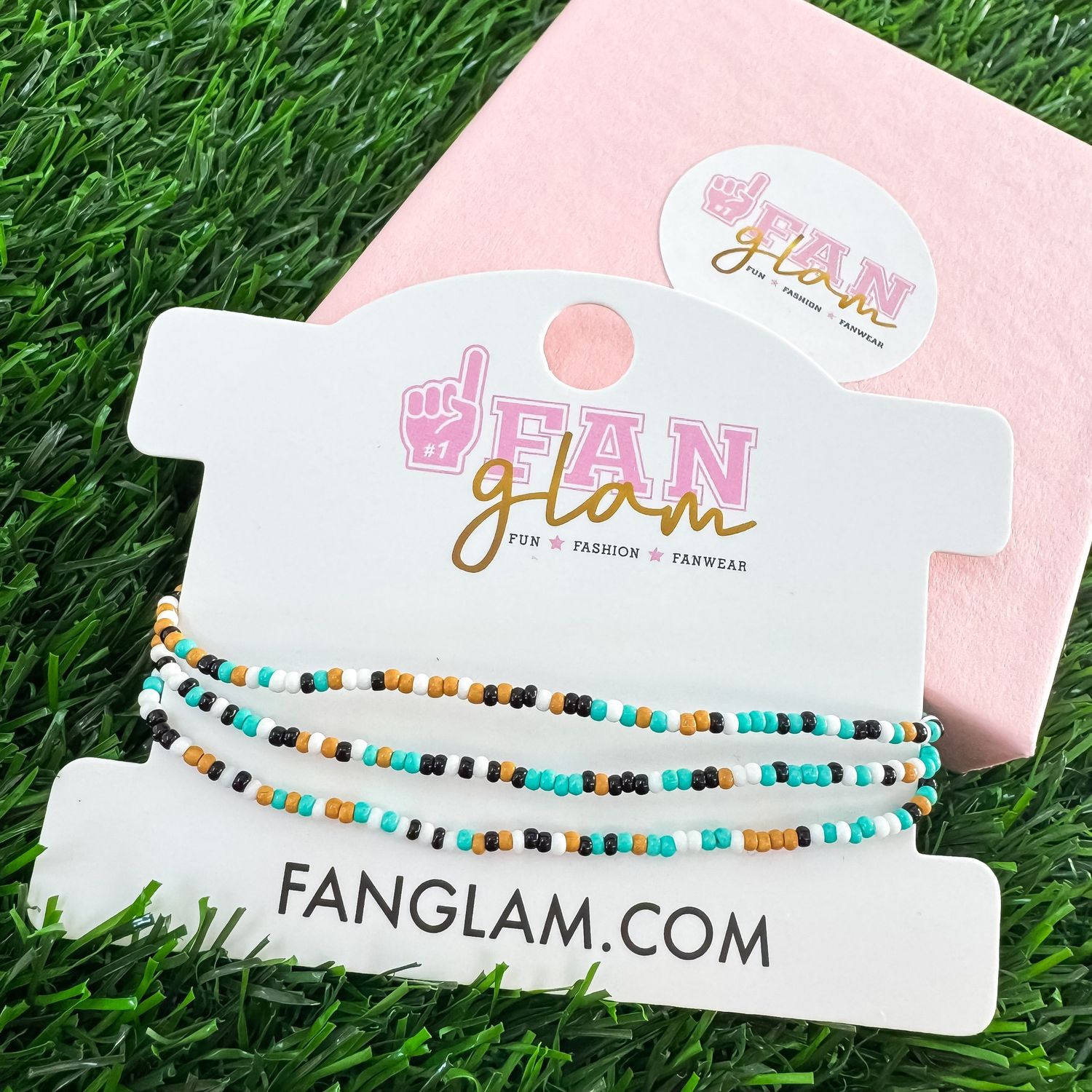 Knight Monsters Set of 3 Confetti Stretchy Stack Bracelets
