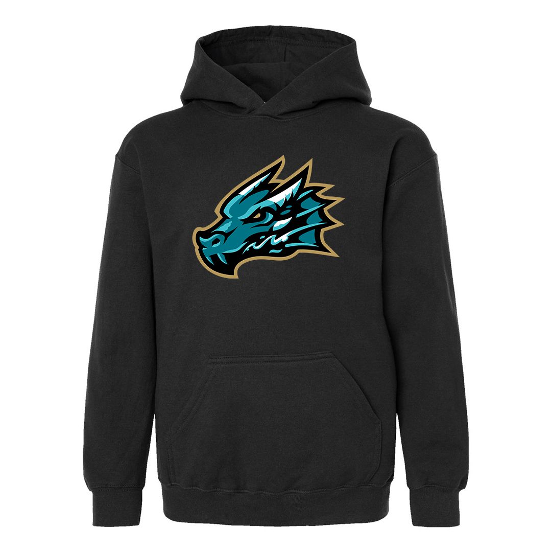 Knight Monsters Youth Black Secondary Logo Hoodie