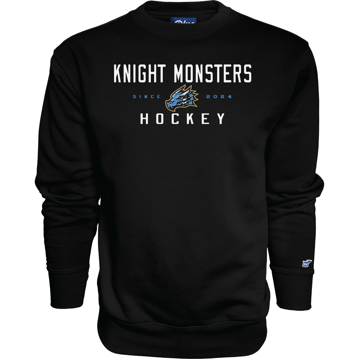 Knight Monsters Black Culet Crewneck