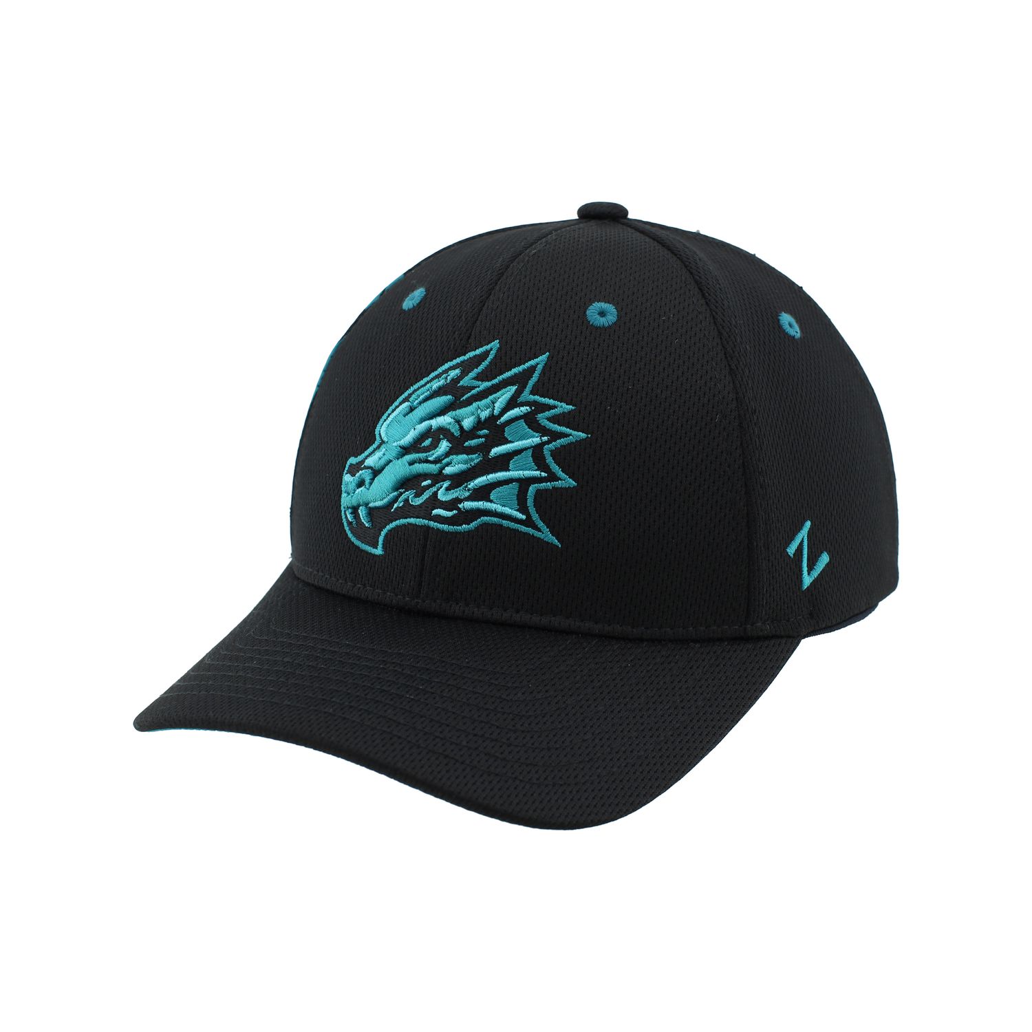Tahoe Knight Monsters Z310 Black/Teal Hat