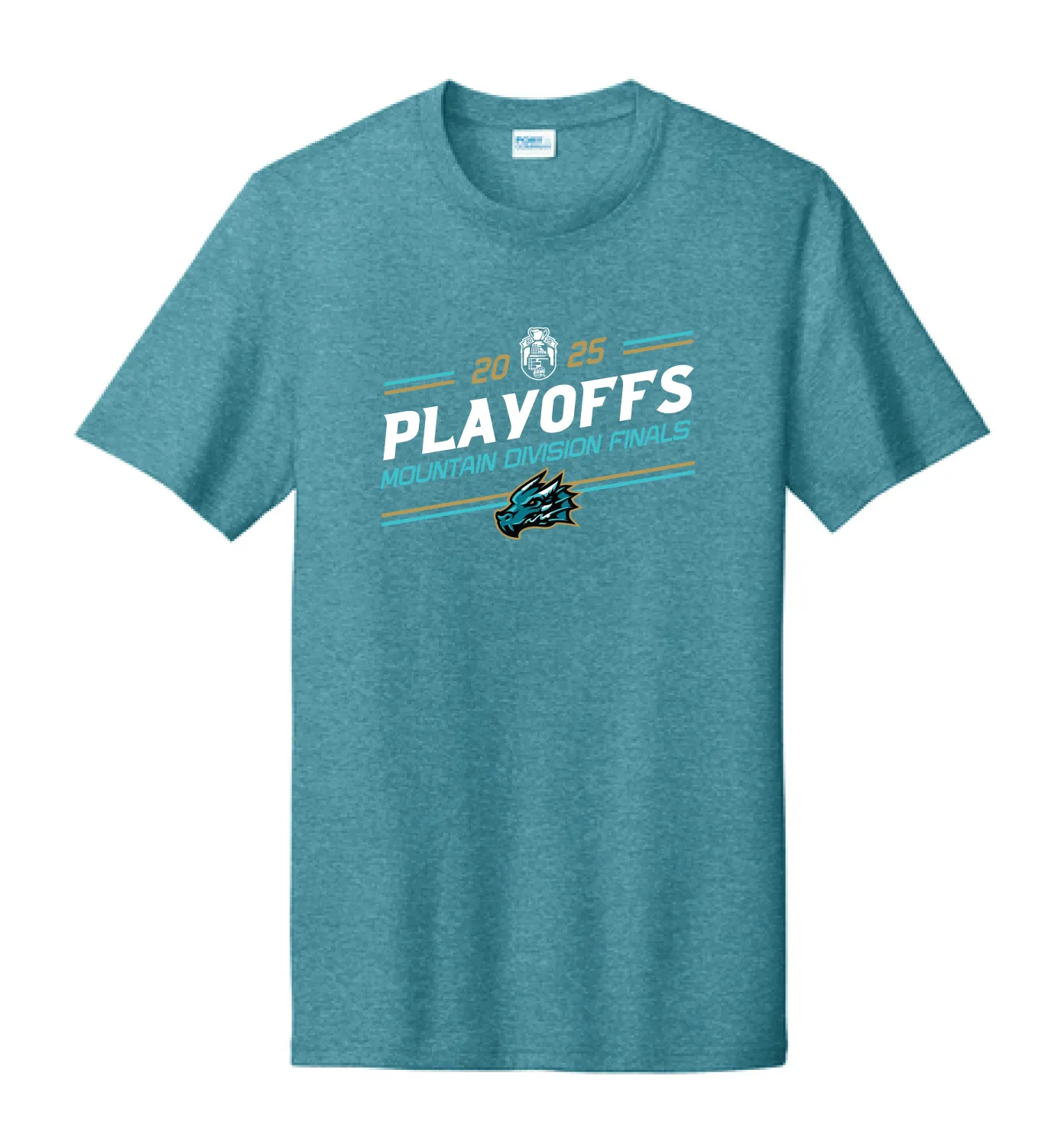Tahoe Knight Monsters 2025 Divisional Finals Teal Tee
