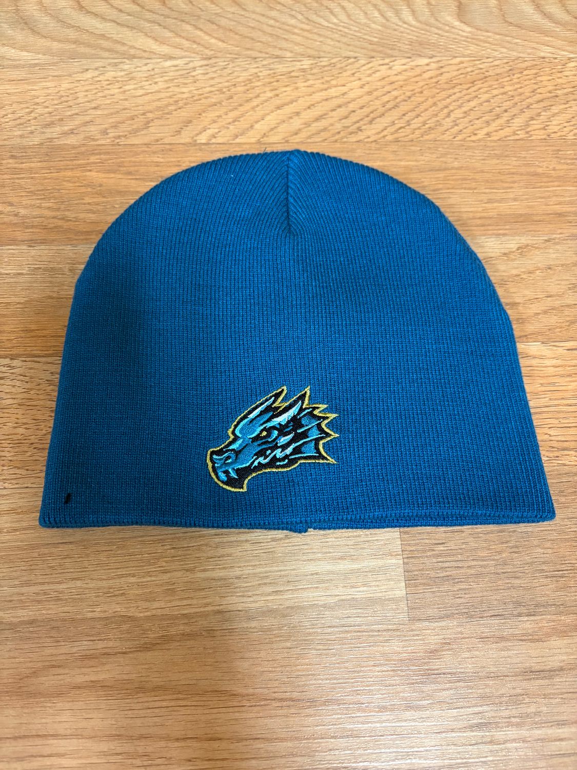 Knight Monsters Teal Secondary No Pom Beanie