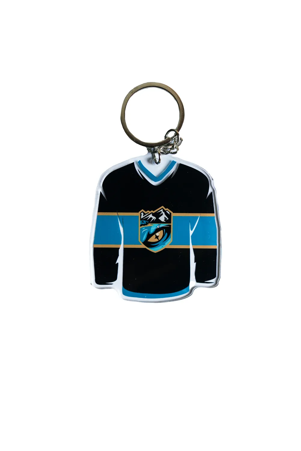 Tahoe Knight Monsters Acrylic Black Jersey Keychain