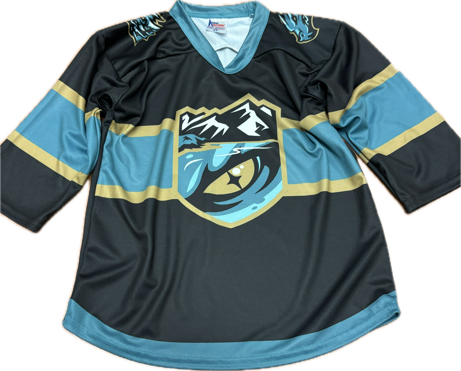 Tahoe Knight Monsters Toddler Black Jersey