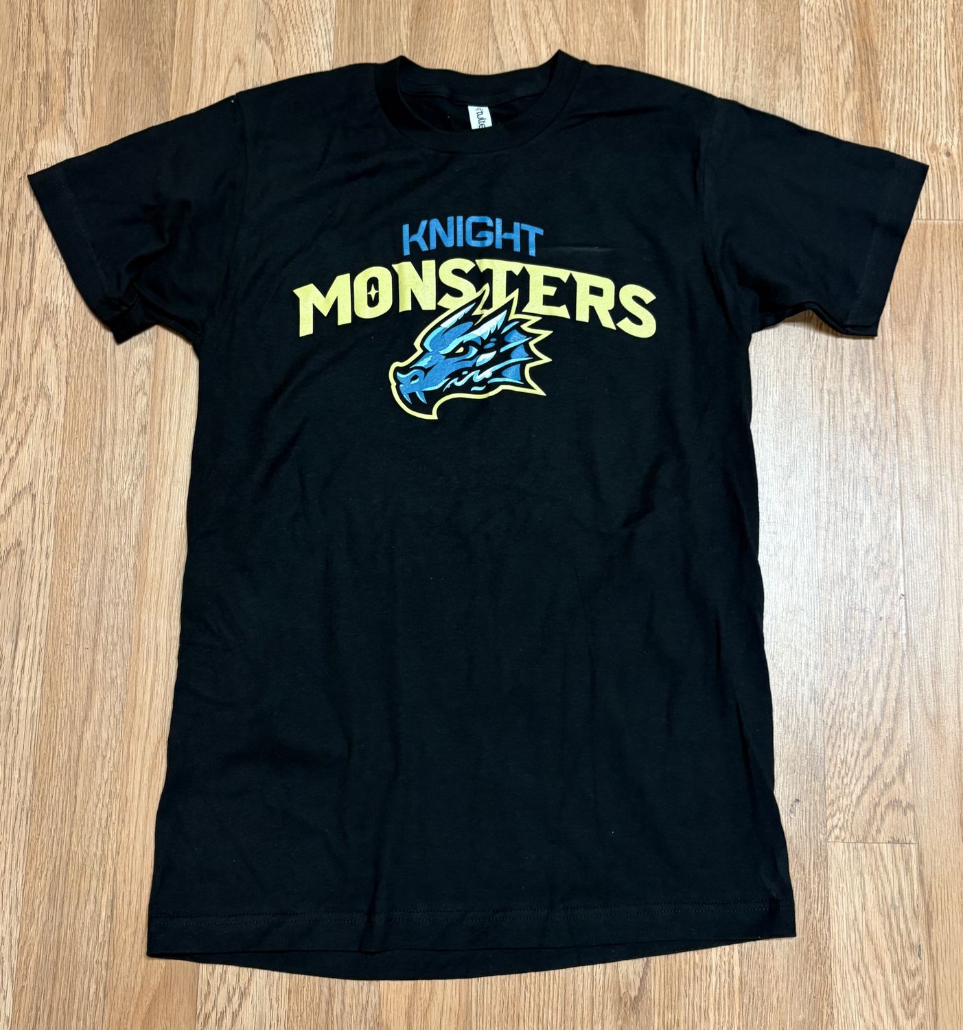 Knight Monsters Black Athletic 19 Fine Jersey T-Shirt