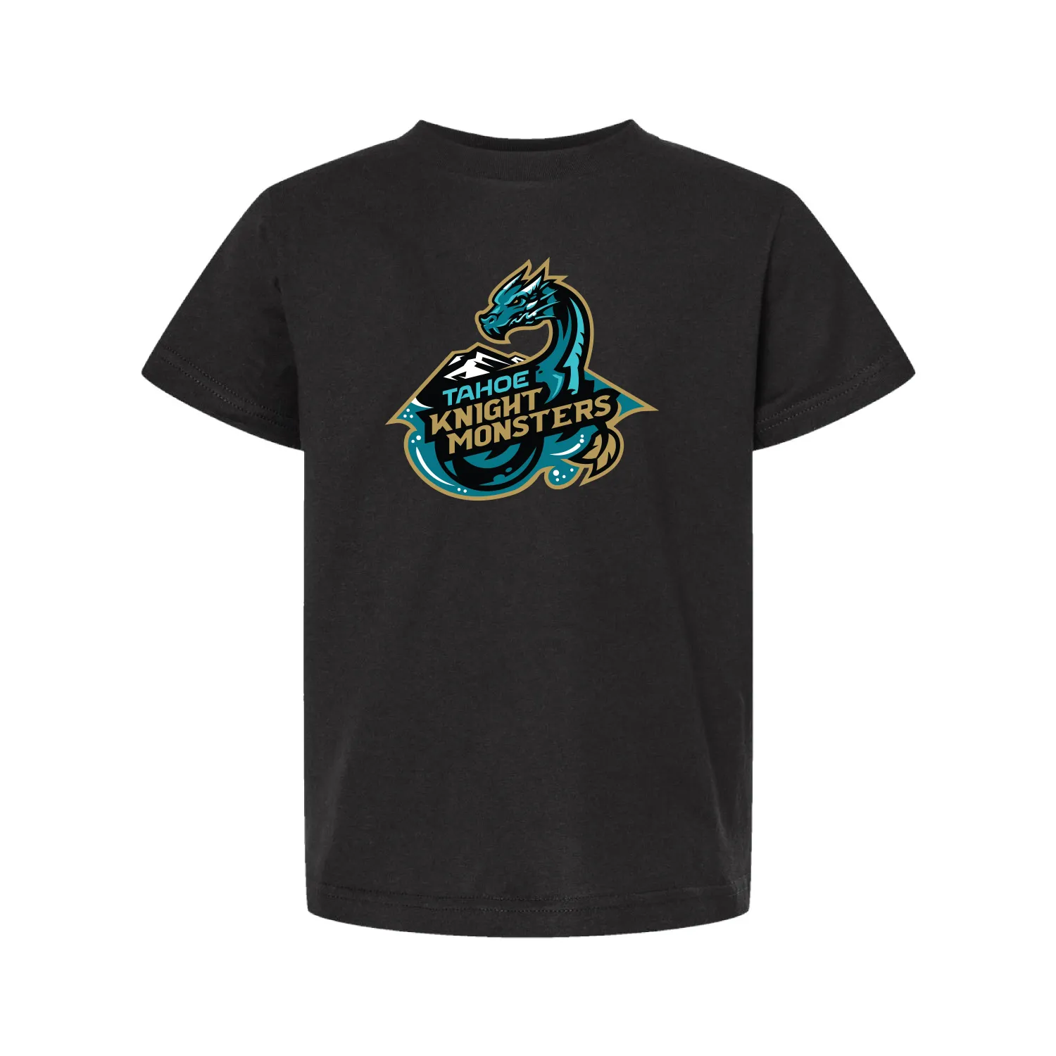 Tahoe Knight Monsters Black Full Scene Combo Mark Youth T-Shirt