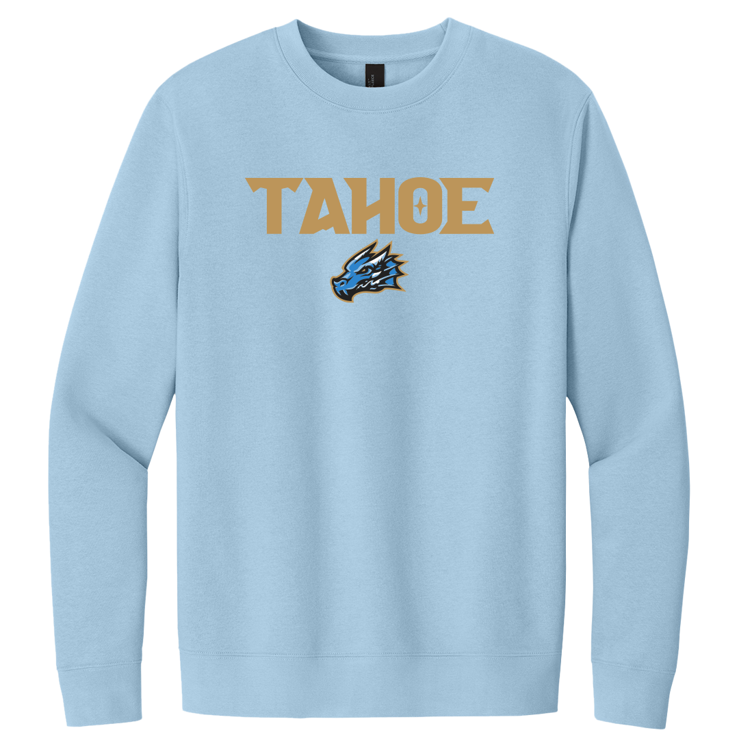 TKM Head Logo District V.I.T. Fleece Crew - Ice Blue