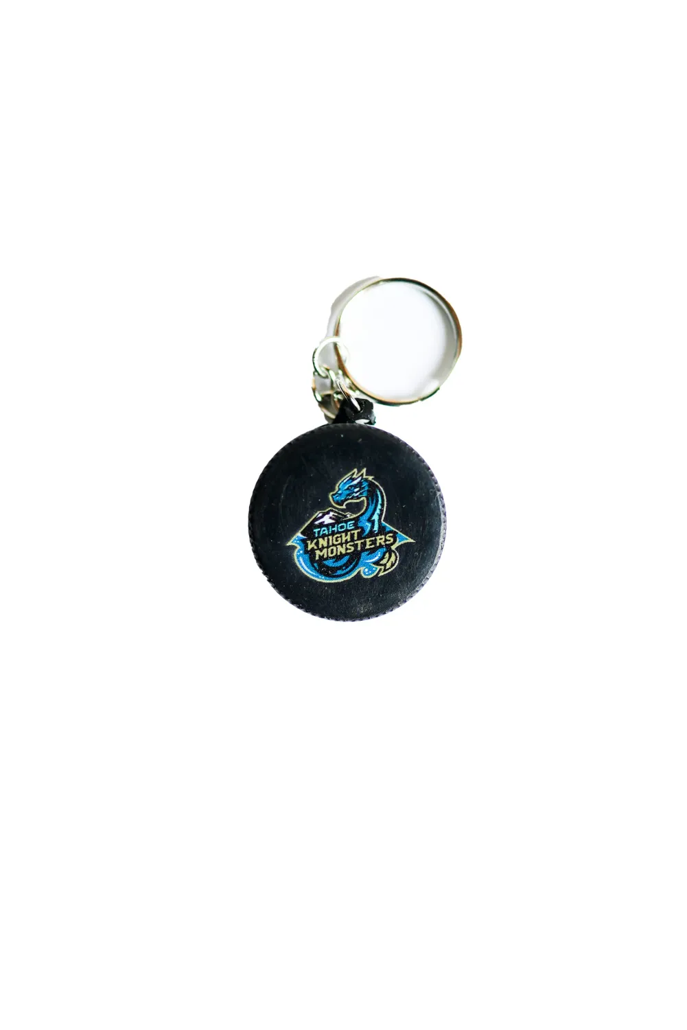 Tahoe Knight Monsters Primary Hockey Puck Keychain