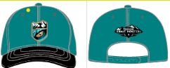 Knight Monsters Core Mid Profile Teal/Blk Shield/Mountain Logo Hat