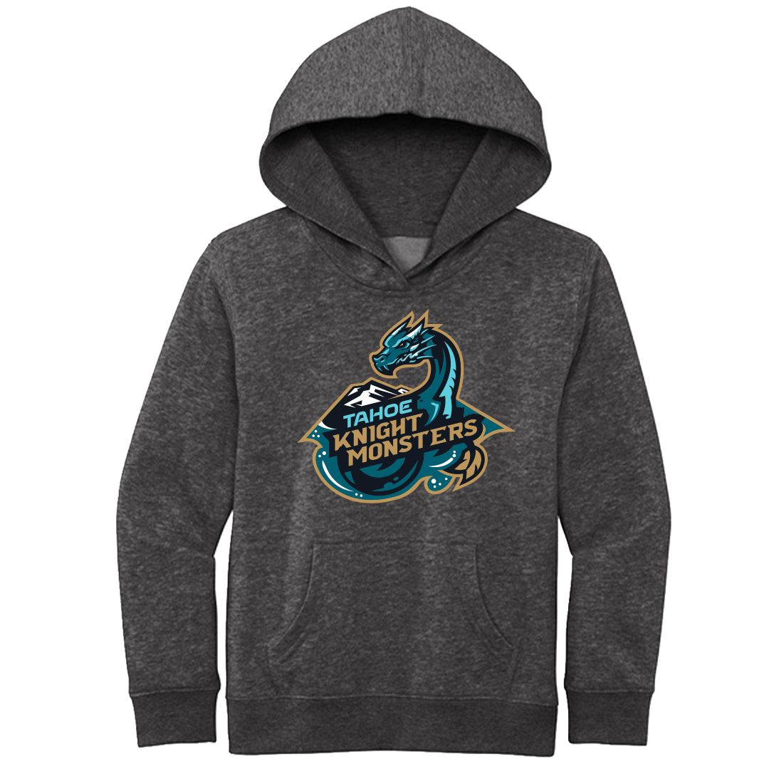 Knight Monsters Youth Charcoal Primary Hoodie