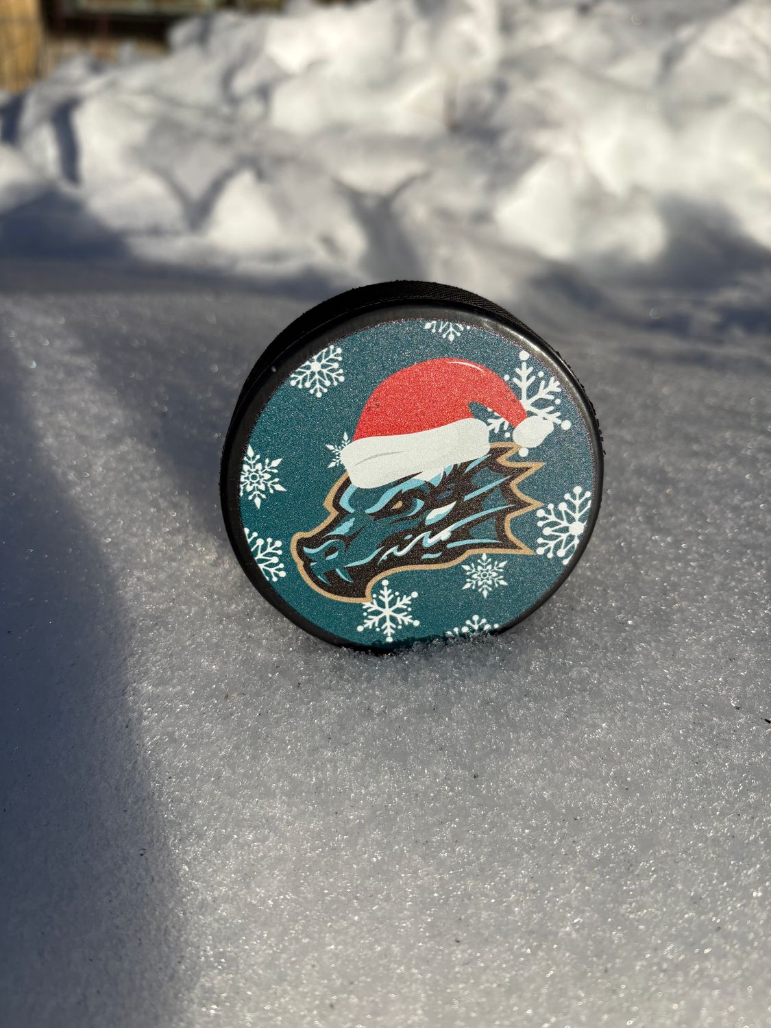 Tahoe Knight Monsters Holiday Puck