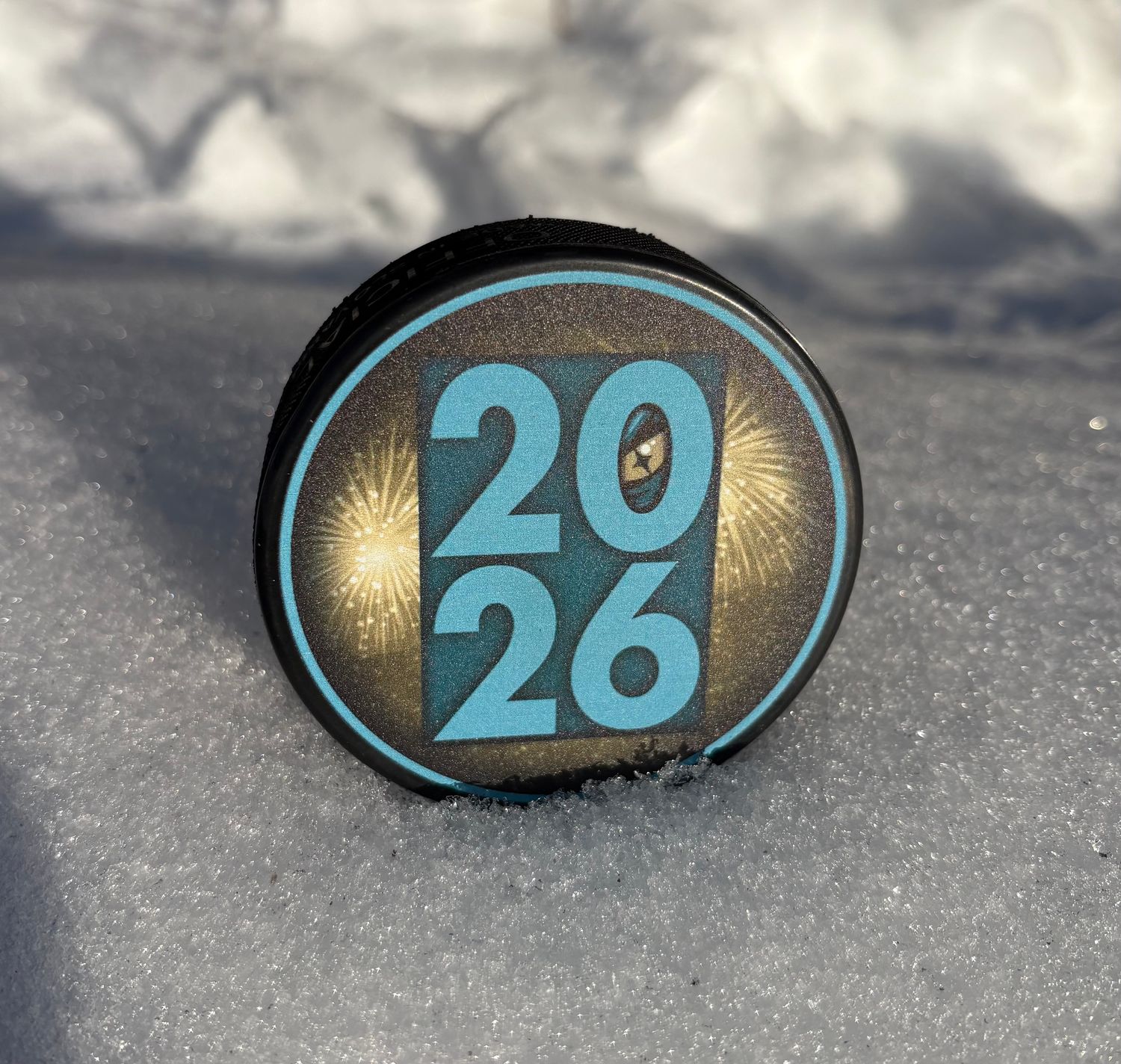 Tahoe Knight Monsters New Years Eve Puck