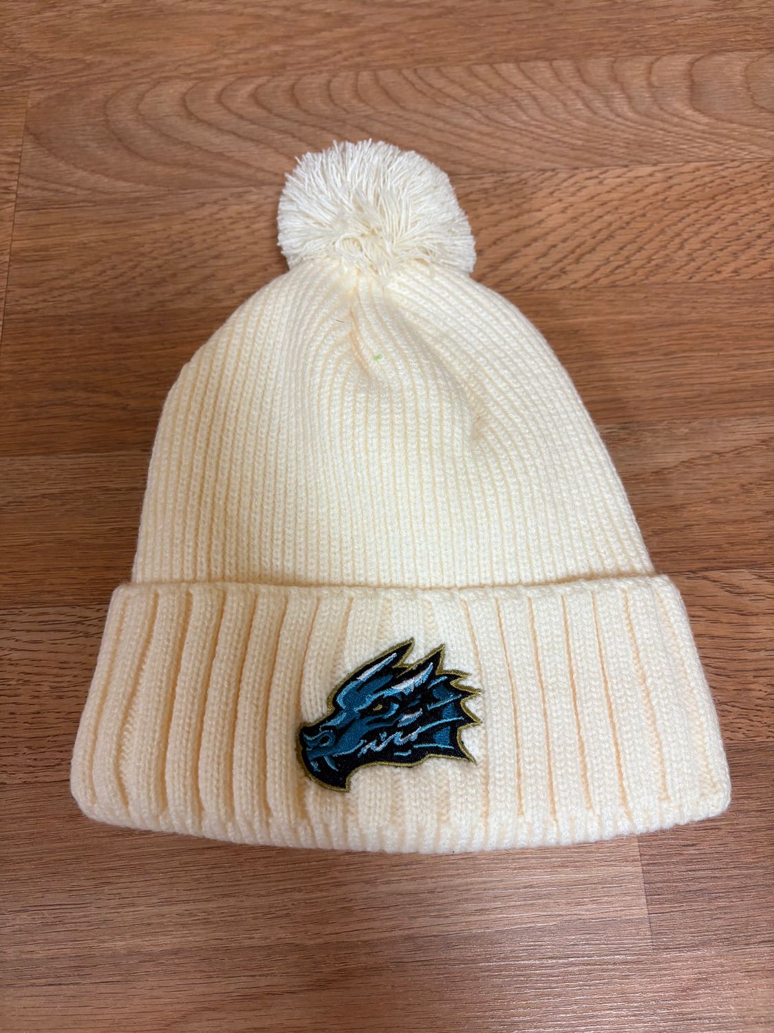 Knight Monsters Cream Secondary Text Beanie