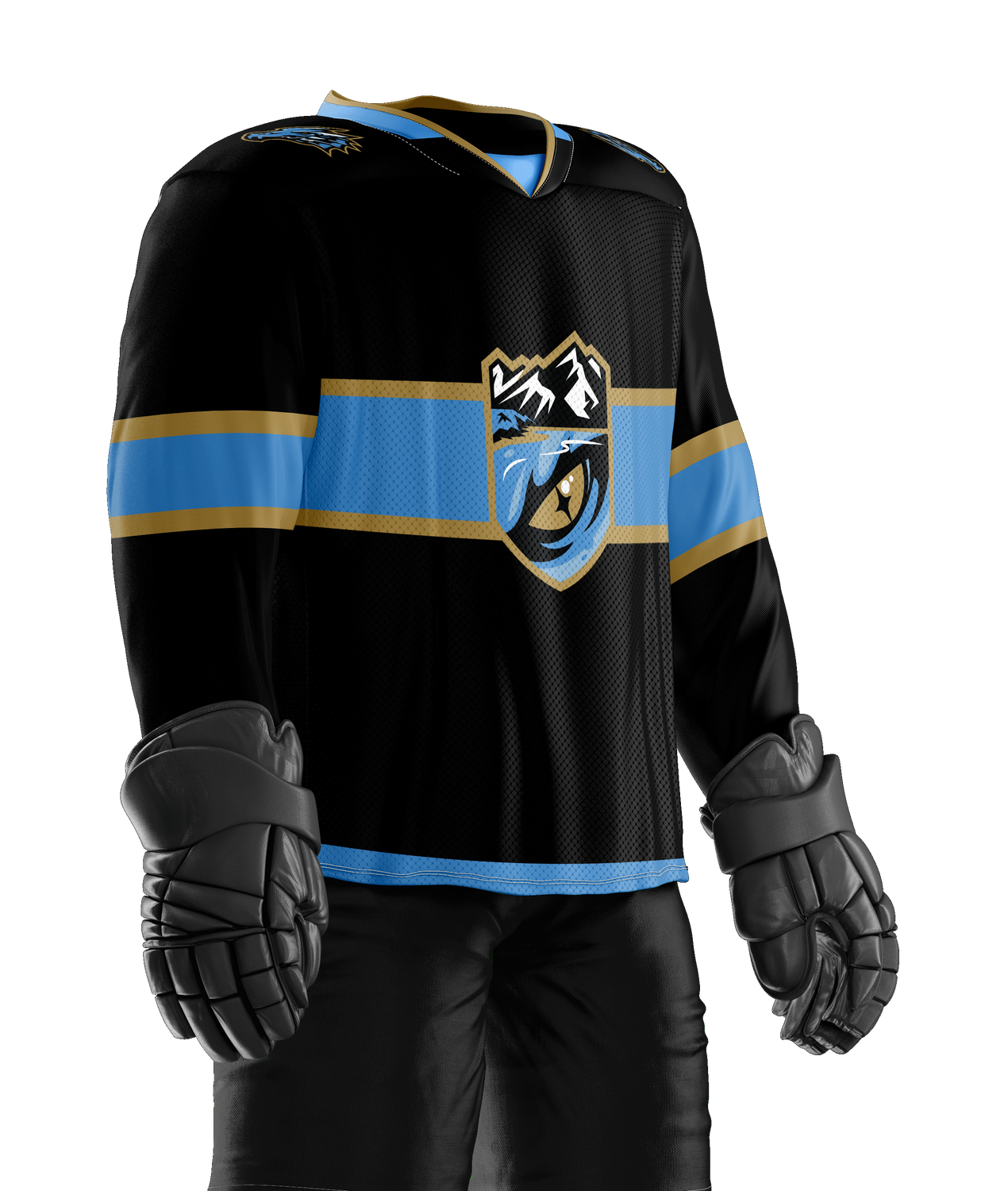 Knight Monsters 26-27 Replica Jersey - Black