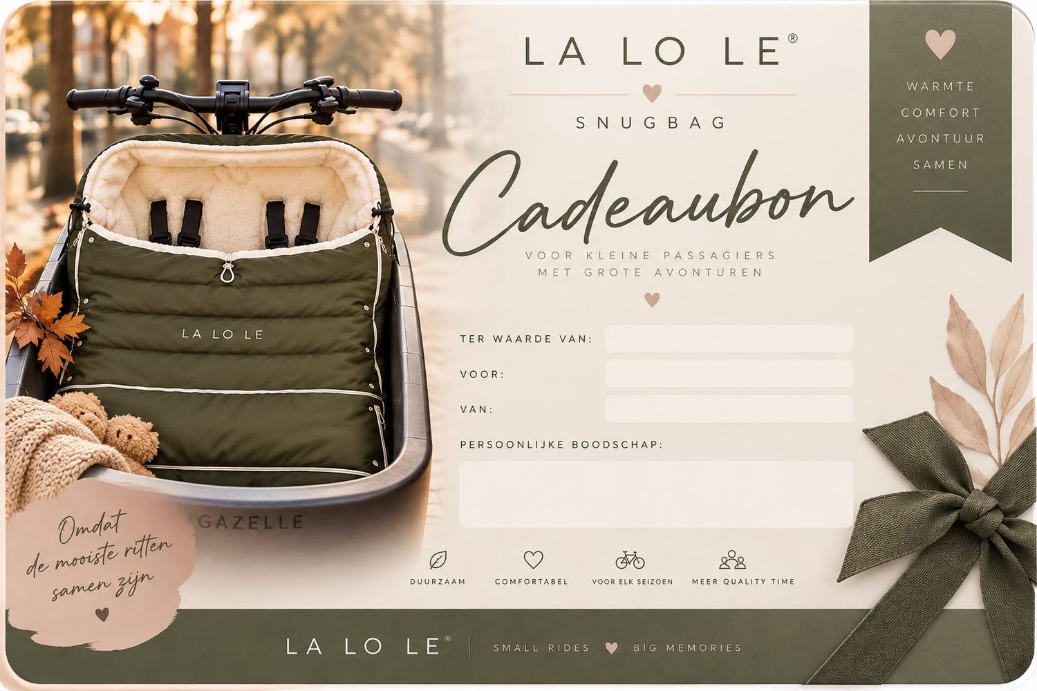 Gift card LA LO LE