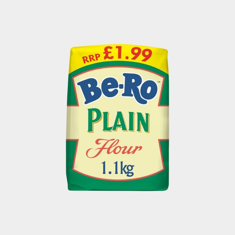 Be-Ro Pre-Sifted Plain Flour 1 x 1.1kg