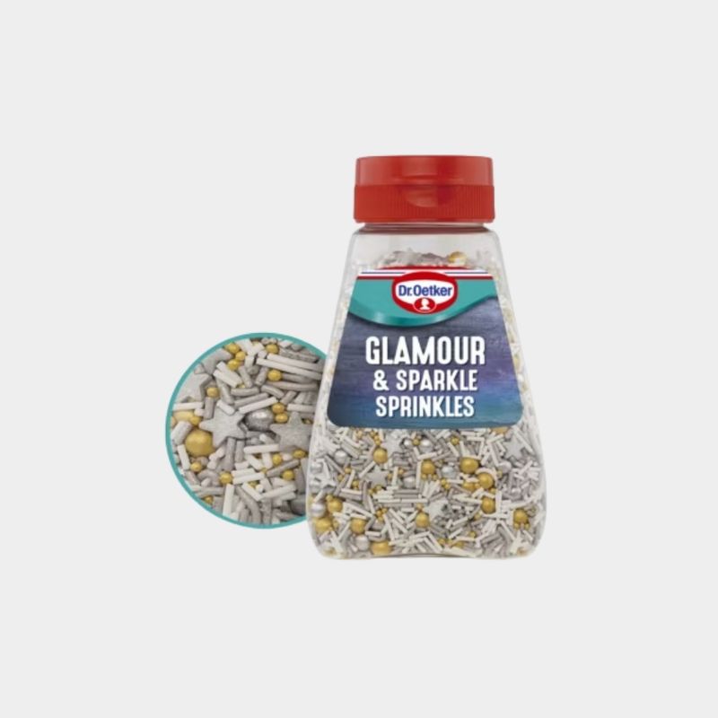 Dr. Oetker Glamour and Sparkle Sprinkles 110g 1 x 1