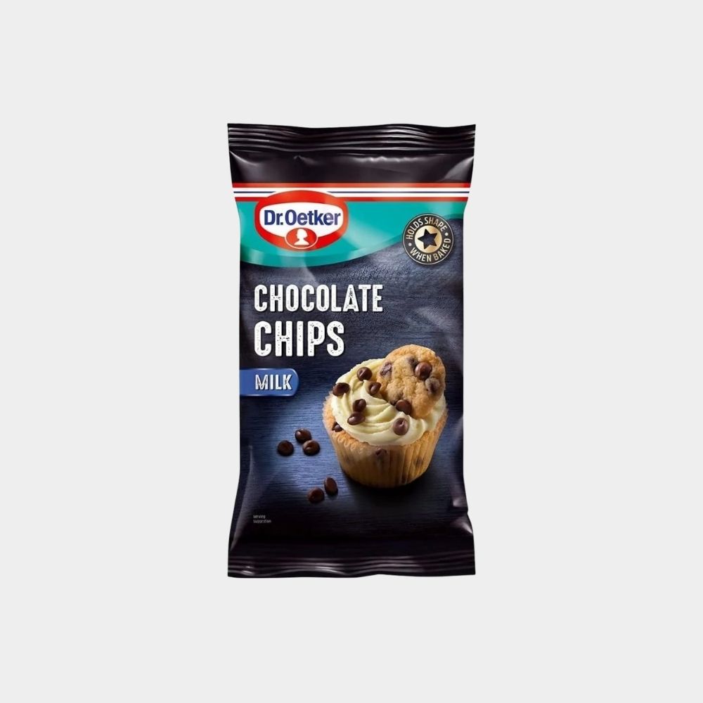 Dr. Oetker Milk Chocolate Chunks 100g 1 x 1