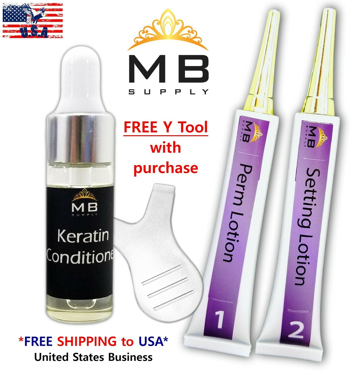 MB Suppy Eyelash Perming Lifting & Brow Lamination with Keratin, Tube Technology for Eyelash Curling & Brow Lifting