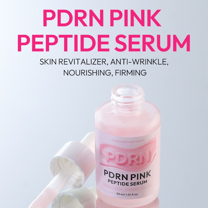 Salmon DNA PDRN + Pink Peptide Serum for Face, Anti-Aging Repair, Skin Elasticity Boost, Radiant Complexion, Hydrating, Niacinamide with Multi-Peptide Complex (#1 Salmon DNA PDRN)
