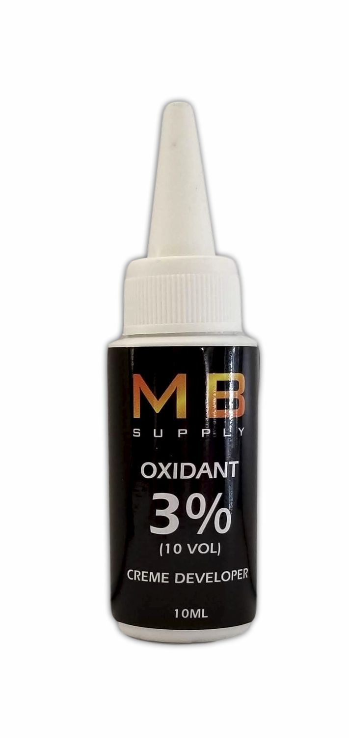 Creme Developer | Oxidant 3% | For LASH & BROW Tint & Sensitive Clients | 3% 10 volume, 10ML