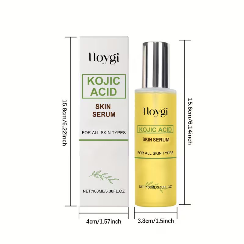 Lighten Dark Spots With Kojic Acid + Hyaluronic Acid + Niacinamide | Hydrate for Even Tone