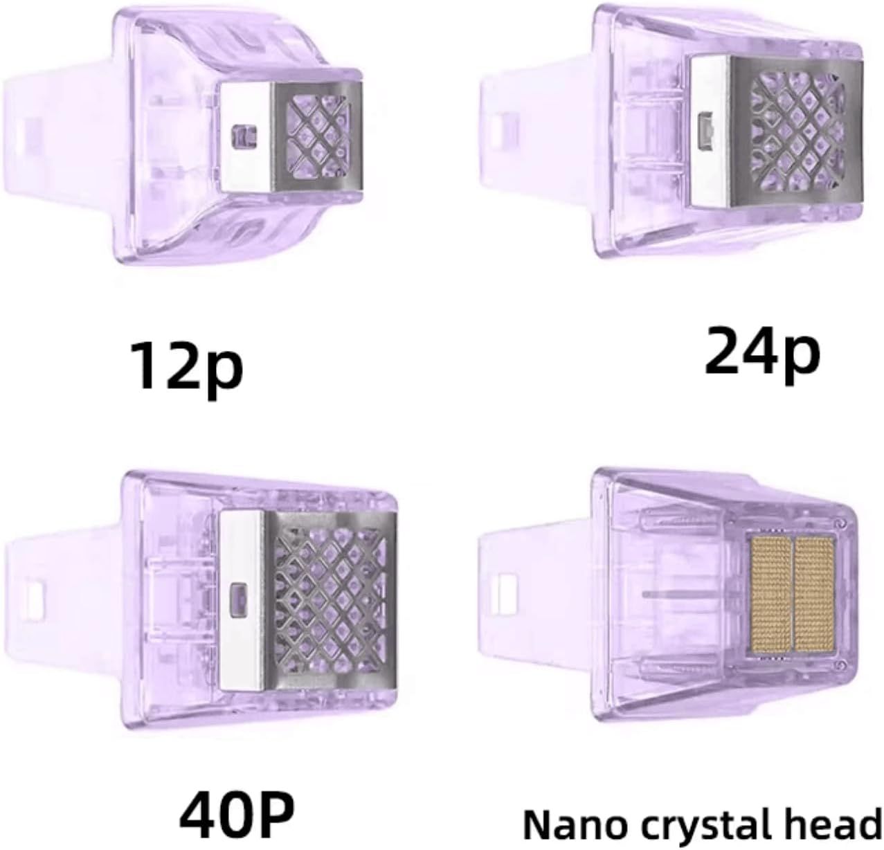 Morpheus 8 Compatible Replacement Cartridges for Fractional RF Machine 12/24/40Pin/Nano Tips