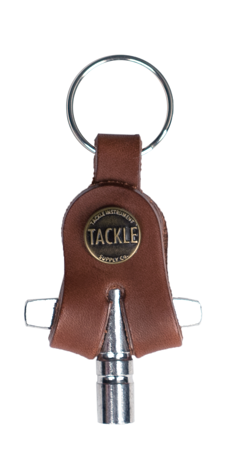 Tackle Leather Drum Key Case – Mahogany
