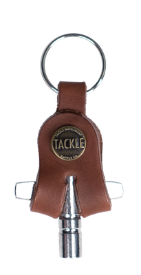 Tackle Leather Drum Key Case – Mahogany