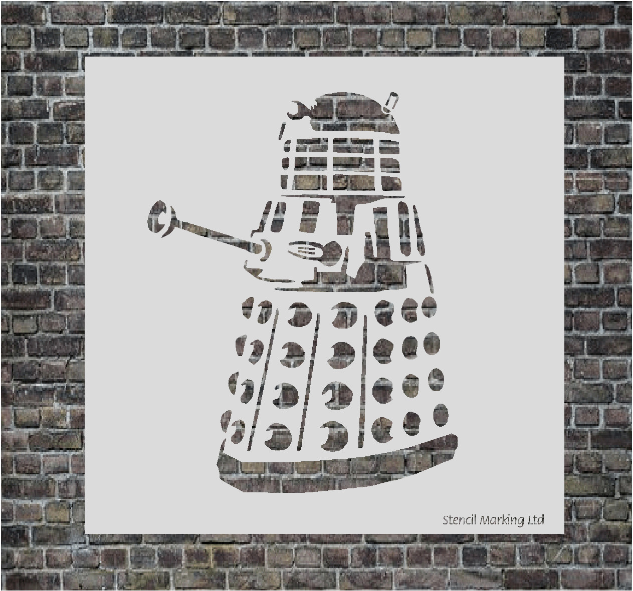 Dalek  Stencil   Stencil