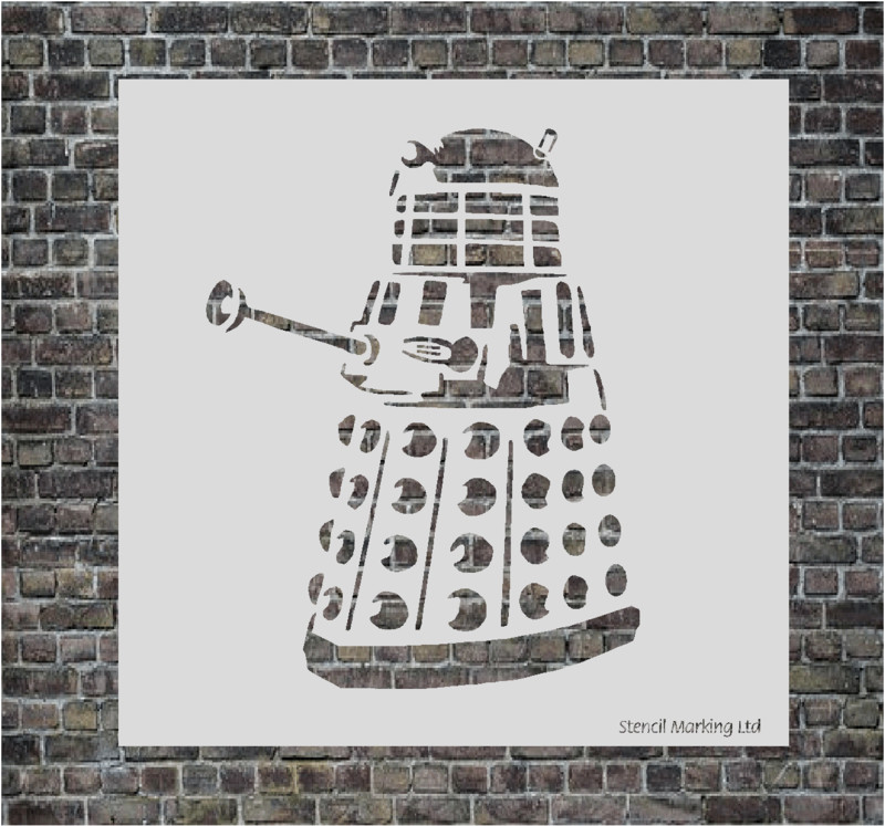 Dalek  Stencil   Stencil