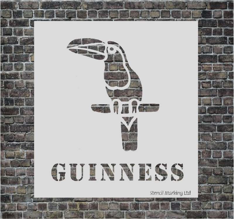 Guinness Bird  Stencil