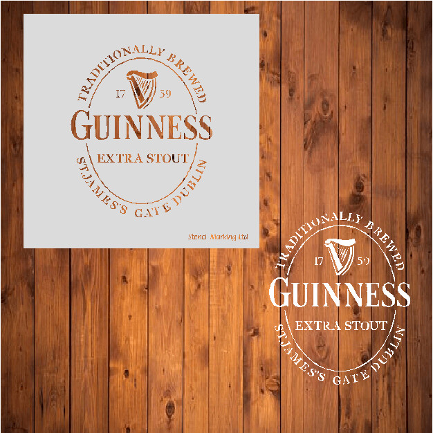 Guinness  Stout   Stencil