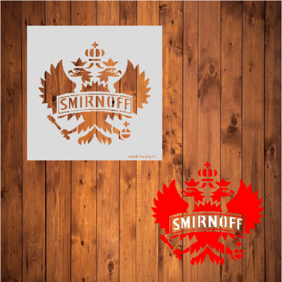 SMIRNOFF Vodka Stencil