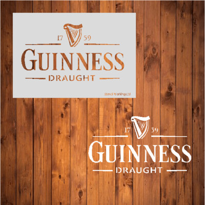 Guinness Draught Stencil