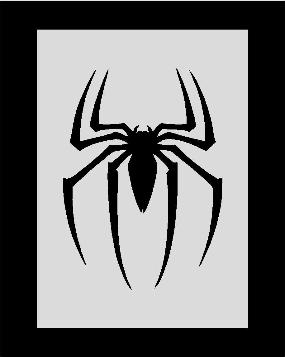 Spider man 2 Stencil