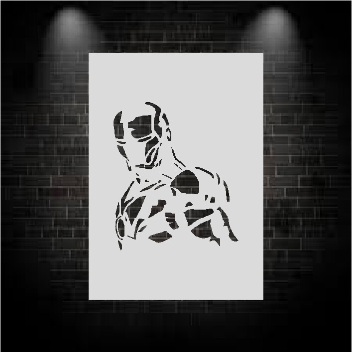 Iron man  Stencil