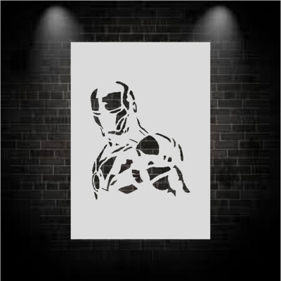 Iron man Stencil