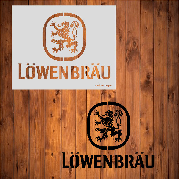 LOWENBRAU  Stencil
