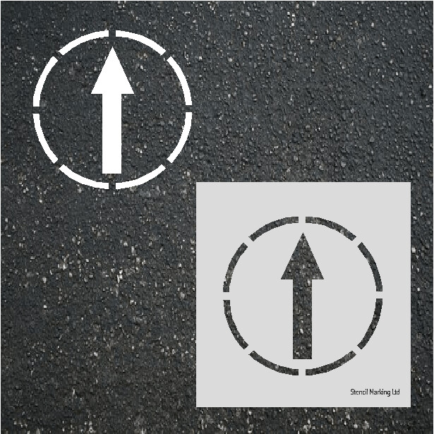 SOCIAL DISTANCE STENCIL 8
