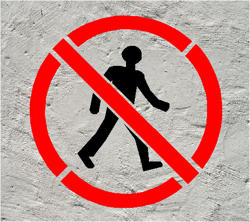 No Pedestrians