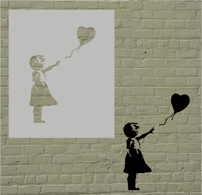 Banksy Girl with Baloon