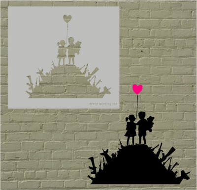 Banksy Us and Them