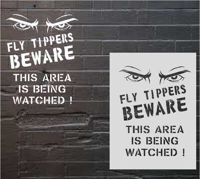 FLY TIPPERS BEWARE