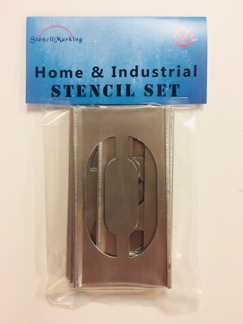 Lock-n-Spray Interlocking Stencils - Number 0-9 Stencil Signs, SKU: ST-0295