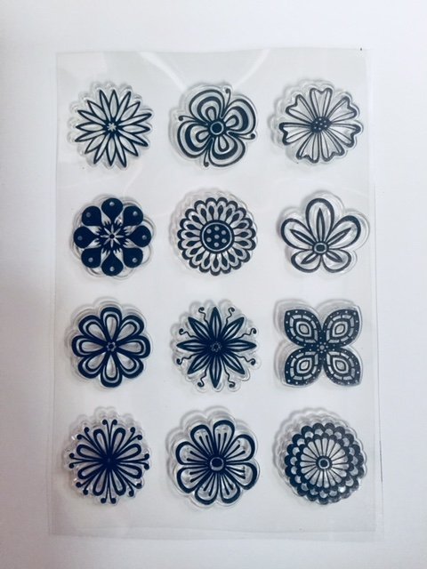 Flower Clear Stamps