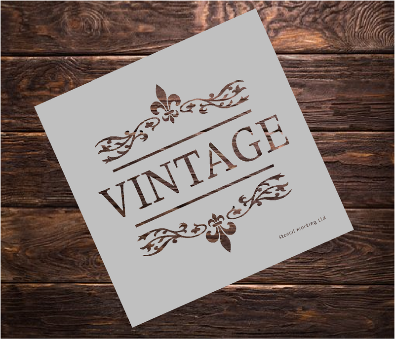 VINTAGE  STENCIL