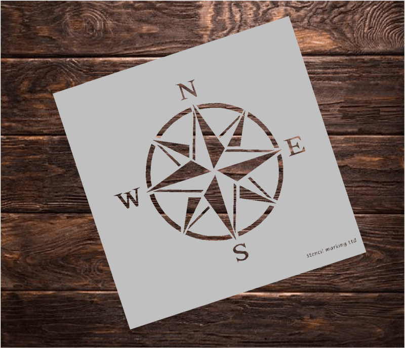 COMPASS  STENCIL TYPE 2