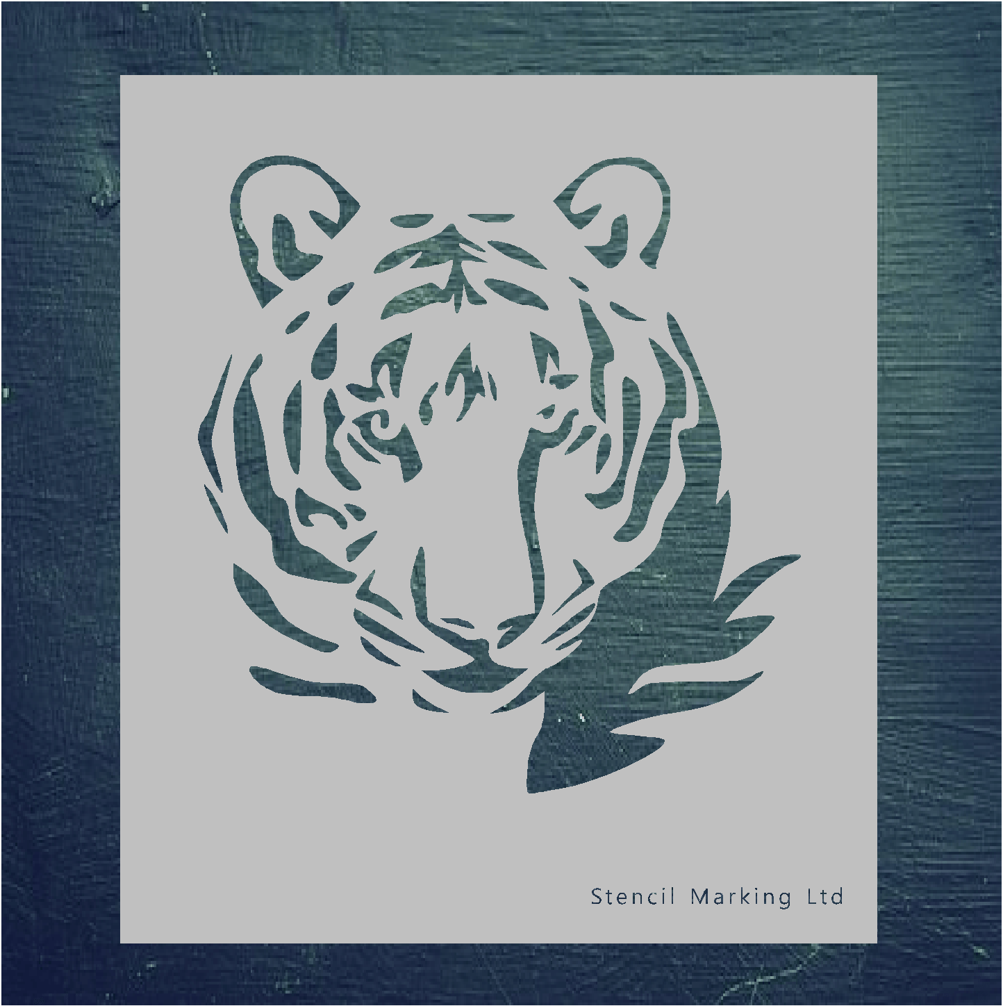 Tiger  Stencil